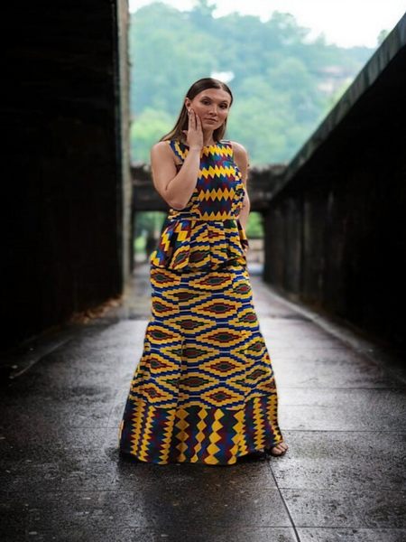 Kente Dinner Dress