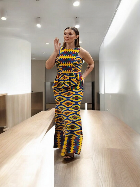 Kente Dinner Dress