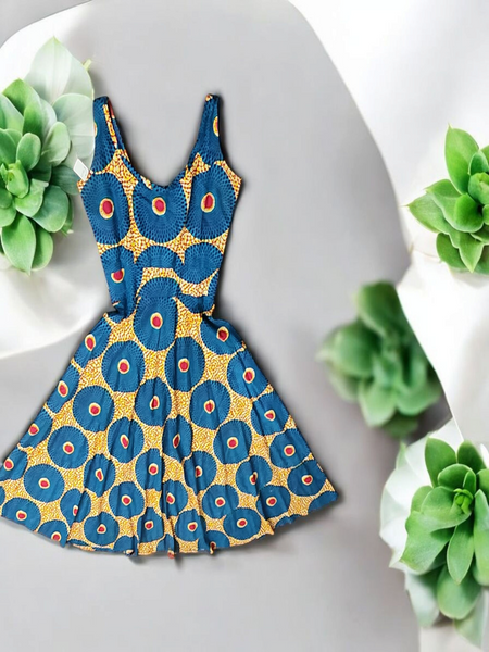 Ankara Maxi Dress
