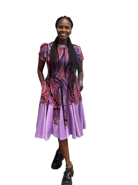 Ankara Afro-fusion Dress