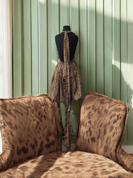 Leopard Short Dress