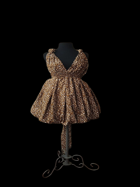 Leopard Short Dress