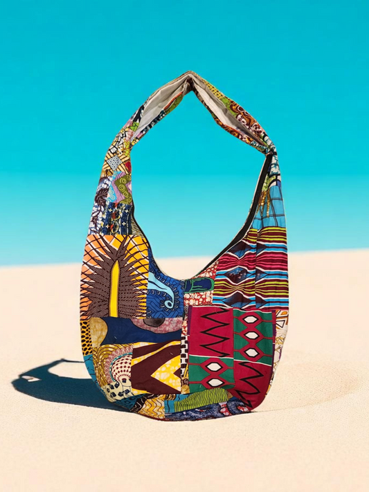 AfroPatch Slouch Hobo Bag