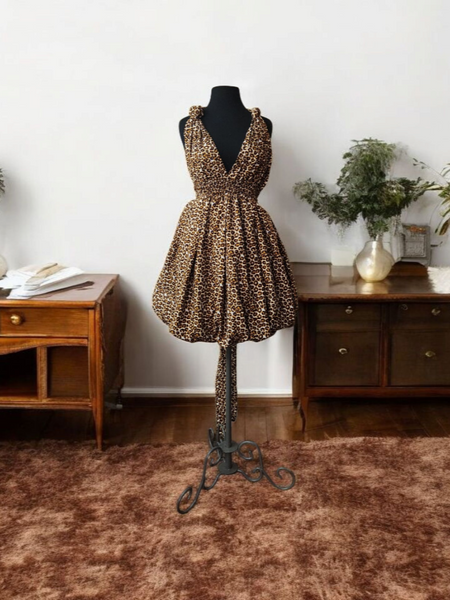 Leopard Short Dress