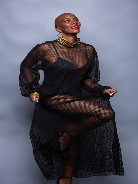 Zariah Net Dress