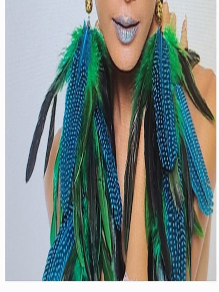 FEATHERS EARRINGS
