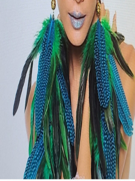 FEATHERS EARRINGS