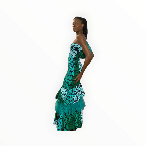 Ankara Goddess Dress