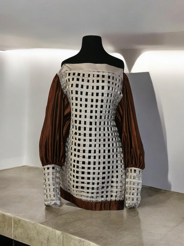Nana's Basket Weave Dress