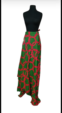 Ankara Wrap Skirt