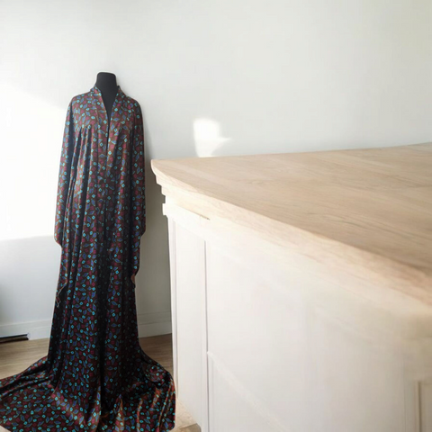 Lolita Flow Silk Satin Duster