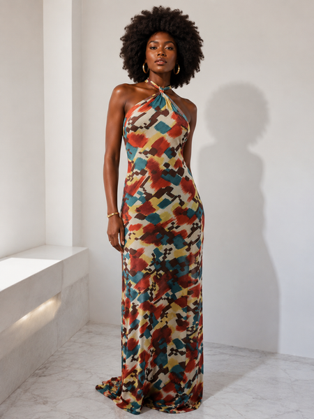 Lilly Halter Dress