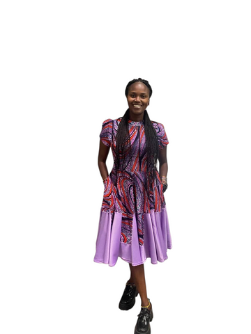 Nana's Closet Ankara Afro-fusion Dress