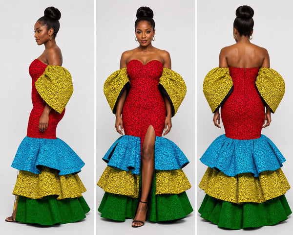 Mermaid African Dress