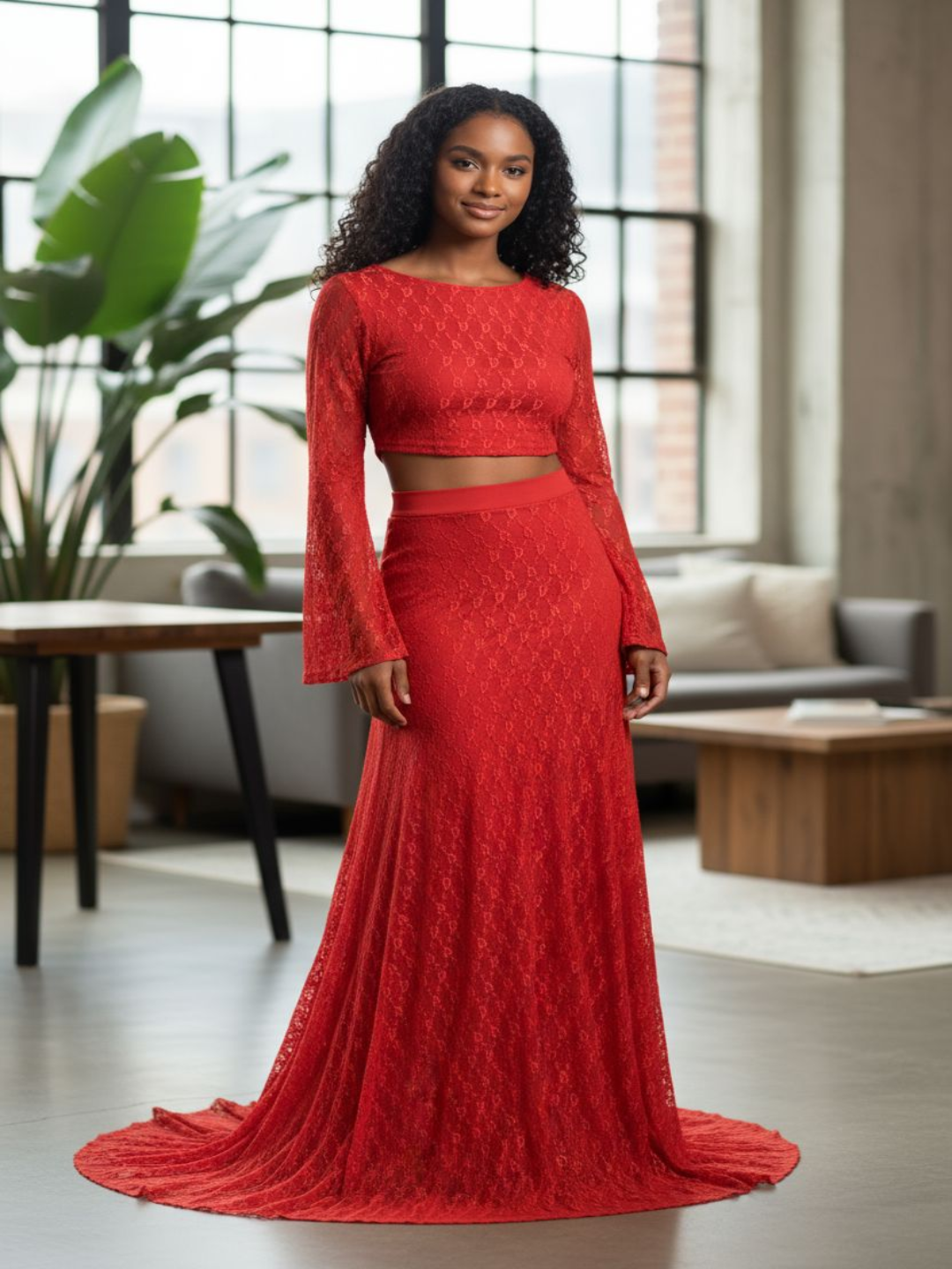Leci Lace Set