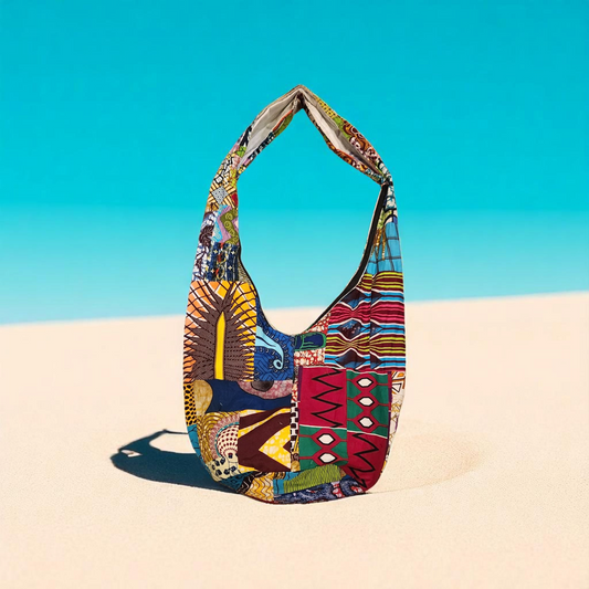 AfroPatch Slouch Hobo Bag