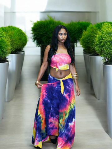 Tye-dye Maxi Skirt