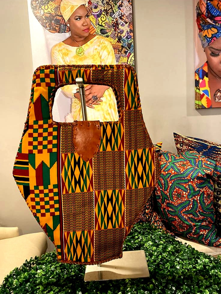 Ankara Print Bag