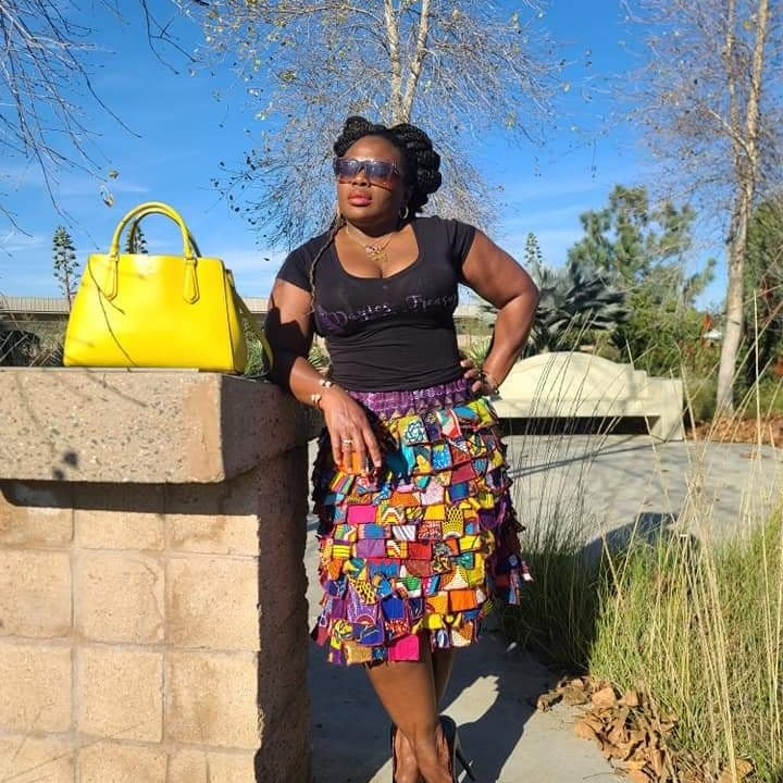 DONNA’S ANKARA PATCHWORK SKIRT